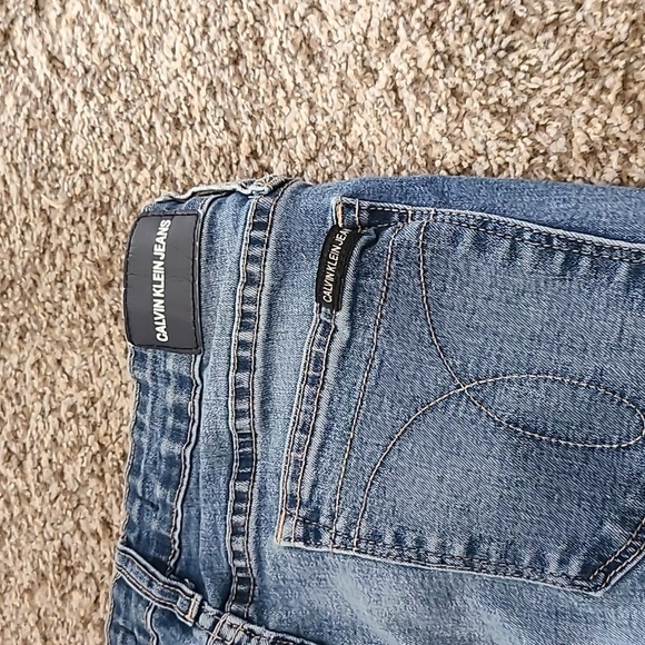 Calvin Klein Jeans Women's Medium Blue Skinny Jeans - Picture 7 of 8